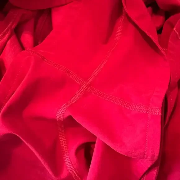 Lululemon Speed Up Shorts High-Rise Lined 2.5" Dark Red Women's Size 14 Running - Picture 5 of 10